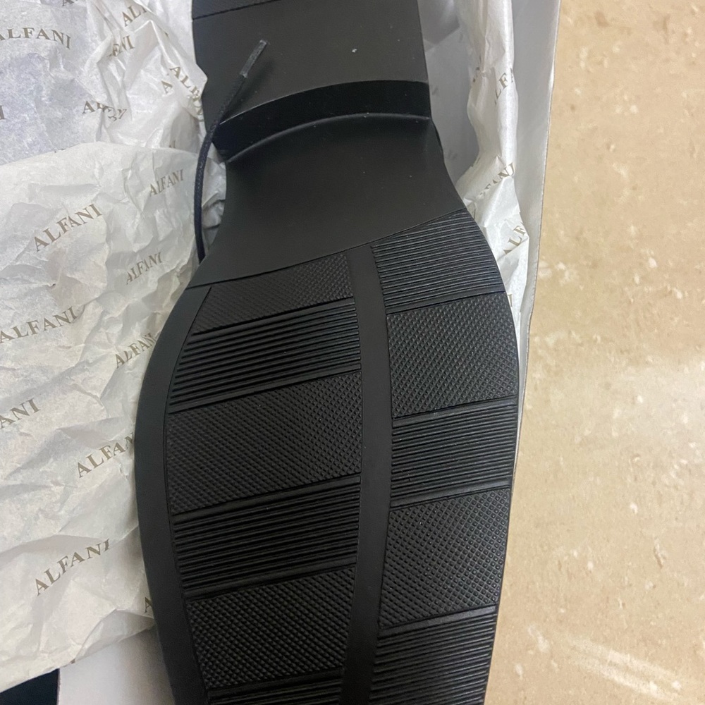 Alfani men shoes Black and Tan